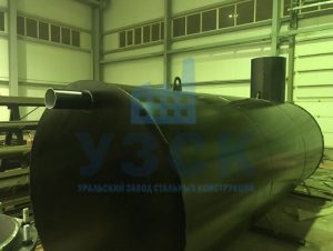 Резервуар горизонтальный стальной наземный в Саратове