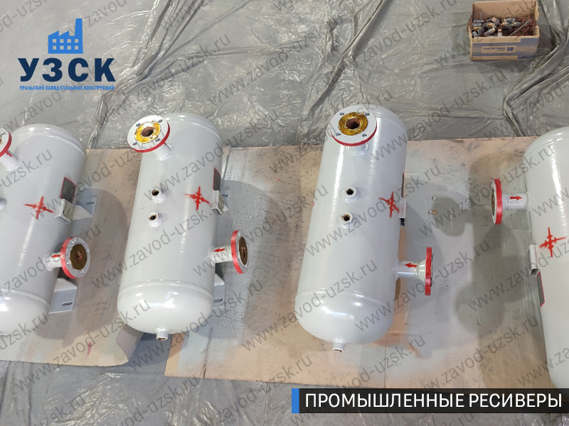 фотография емкостных ресиверов газа Саратов